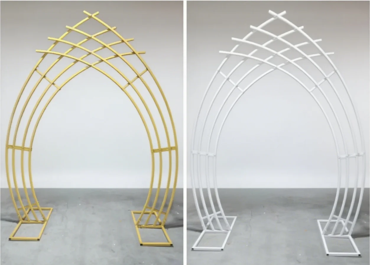 

Золотая свадебная арка, круглая квадратная рамка, сценический реквизит, фон, гирлянда, металлический декор для свадебной церемонии, дня рождения, вечеринки