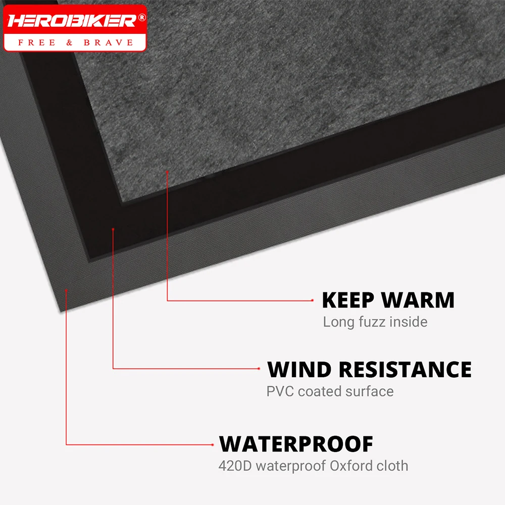 Motorcycle Windproof Winter Windproof Warm Leg Protection Waterproof And Cold Proof Windproof Electric Vehicle Windproof