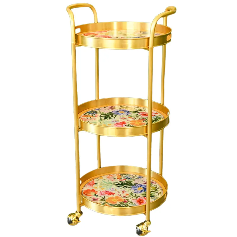 Three floors, removable shelves, home living room, bedroom, storage ornaments