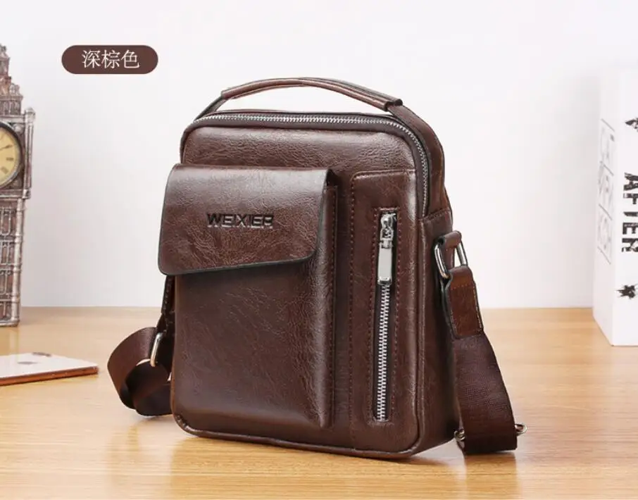 Men Shoulder Bag Brand Design Crossbody Bags Top Male Bag PU Leather Handbag Men Messenger Bags Totes Bolso masculino Sac à main