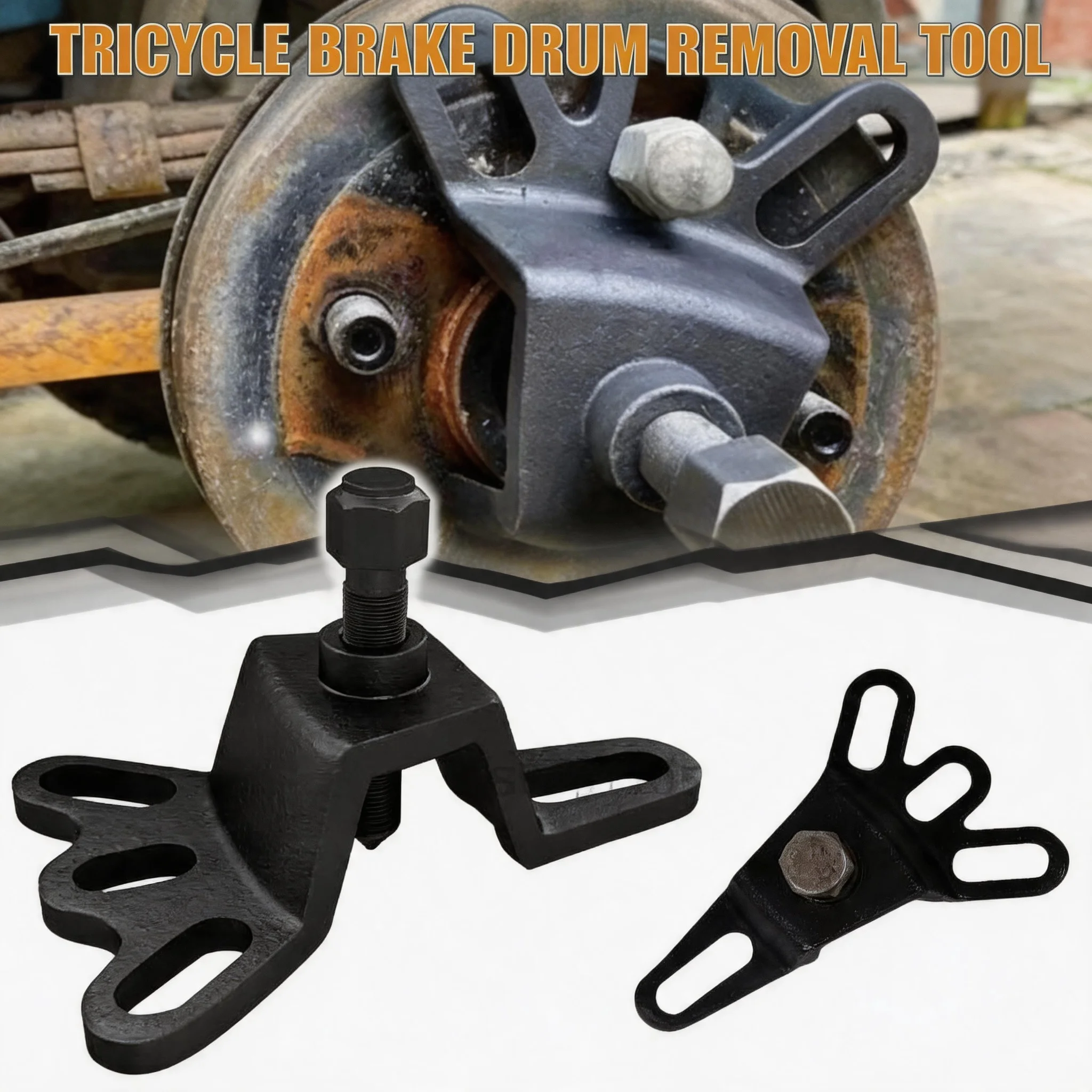 

Hand Held Repair Tool Universal Brake Drum Puller Tool 4 Hole Wheel Hub Puller For Tricycle Motorbike For Motorcycle Accessories