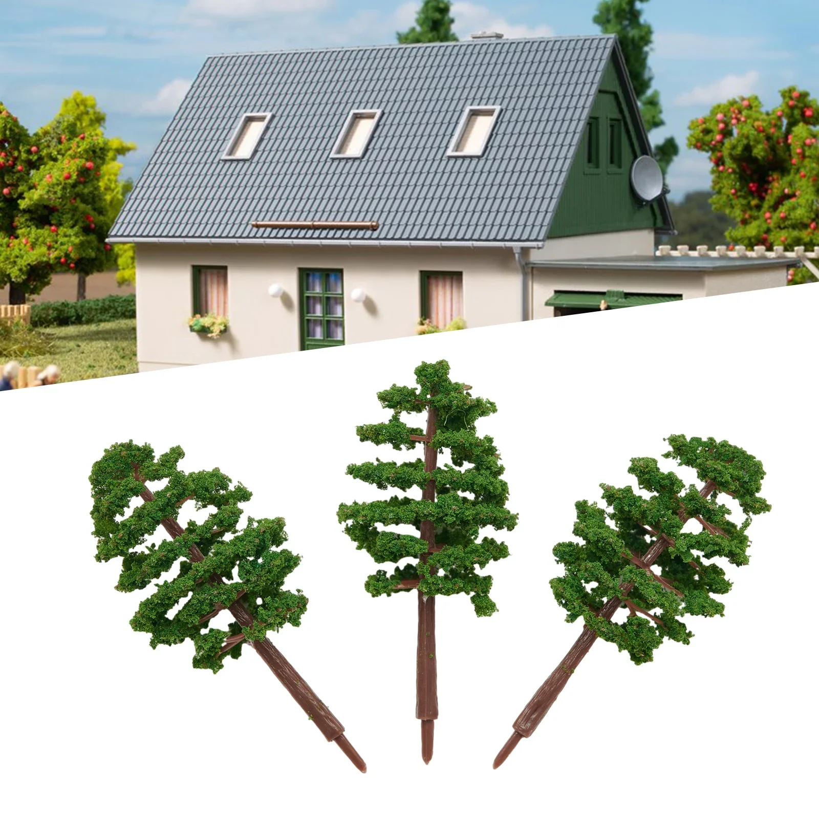 

Add a Touch of Realism to Your Model Train Layout with 40X Model Trees Train Railway Architecture Tree Landscape Diorama Scenery