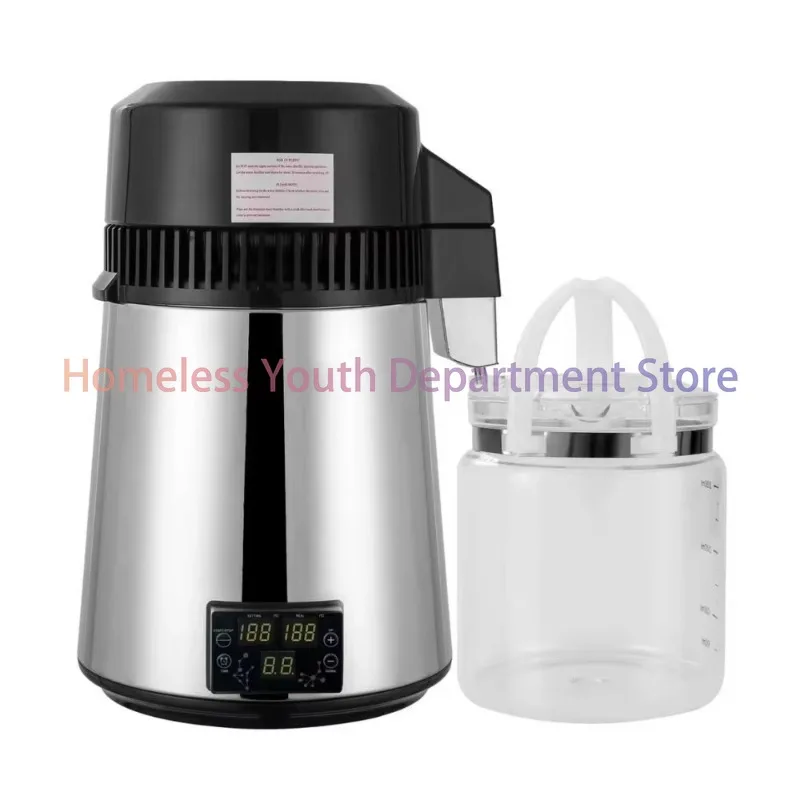 مصنع موزع المياه المقطر للمختبر 4 لتر معدات التعقيم في الساعة