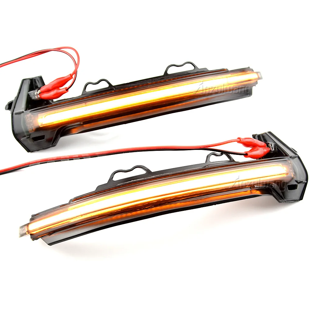 

2pcFor Audi A4 B9 2017 up A5 S5 RS5 2016 up Dynamic Turn Signal LED Light Side Wing Rearview Mirror Indicator Sequential Blinker