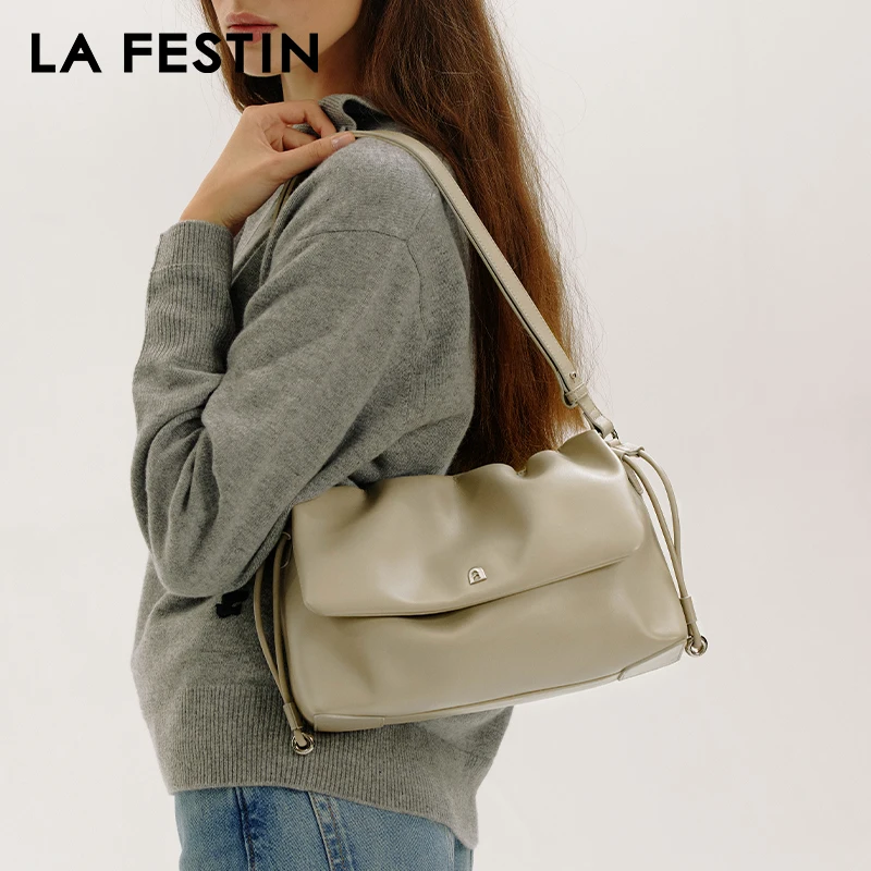 

LA FESTIN Original Hand Bag Ladies Fashion Shoulder Bags Luxury Designer Bags 2025 New Large Capacity Crossbody Bag