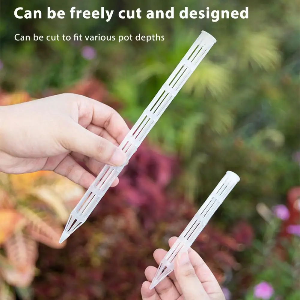 Oxygen Flow Enhancement for Plants Plant Aeration Tubes for Flower Pots Rootlet Rot Prevention Inserts Overwatering for Planters