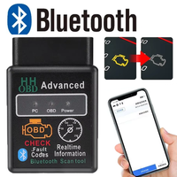 Bluetooth-Compatible Car OBD2 Scanner Elm327 Android IOS Windows V1.5 Code Reader OBDII Diagnostic Tool Diagnosis Scanner