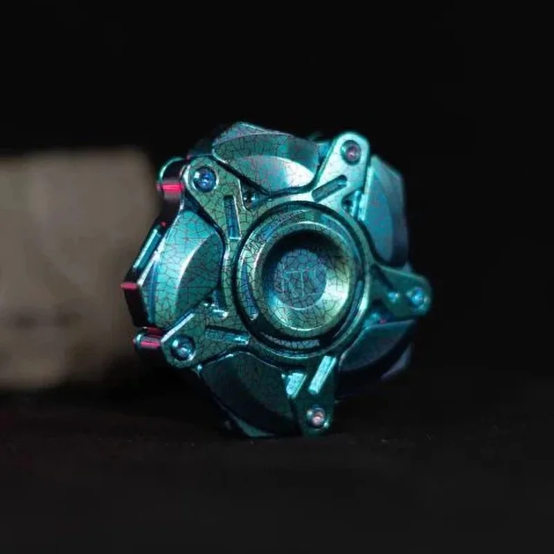

KTS EDC Origin Пятисторонняя меха Металлическая связь Гироскоп на кончике пальца Декомпрессионная настольная игрушка