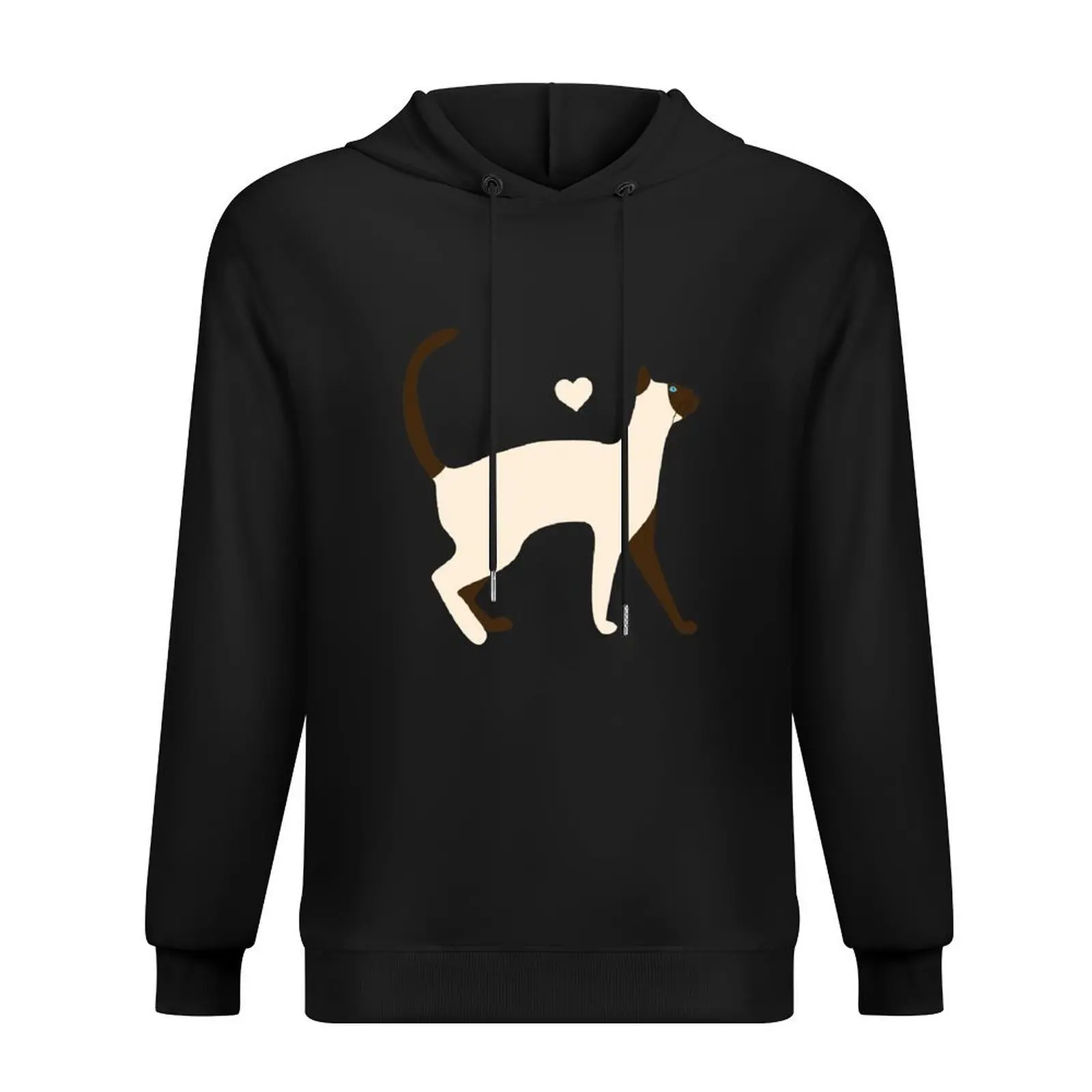

Siamese Cat Hoodie men's clothes blouse autumn jacket men mens clothing hoodie oversize