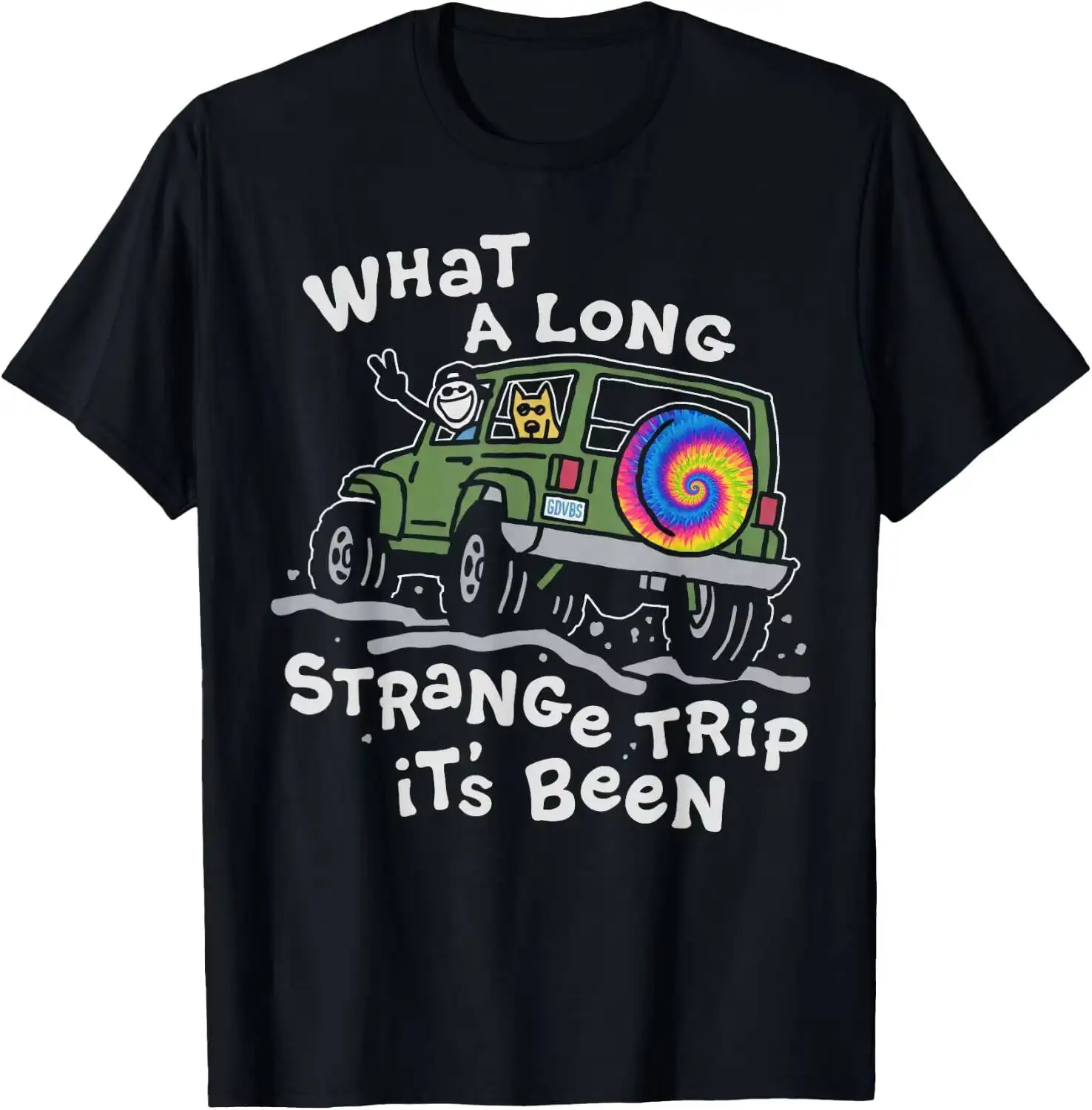 What A Long Strange Trip It's Been T-Shirt Versatile, Stylish, Breathable, And Summer (Back-To-School Season); 100% Cotton