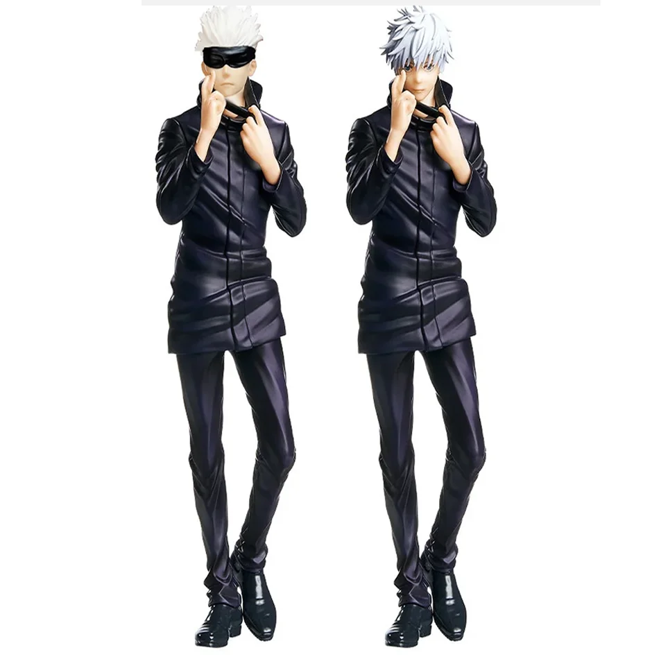 Gojo Satoru Anime Jujutsu Kaisen Itadori Yuji Kawaii Q Ver Actiefiguren Collectie Kute PVC GK Model Pop Speelgoed Cadeau Voor Vrienden