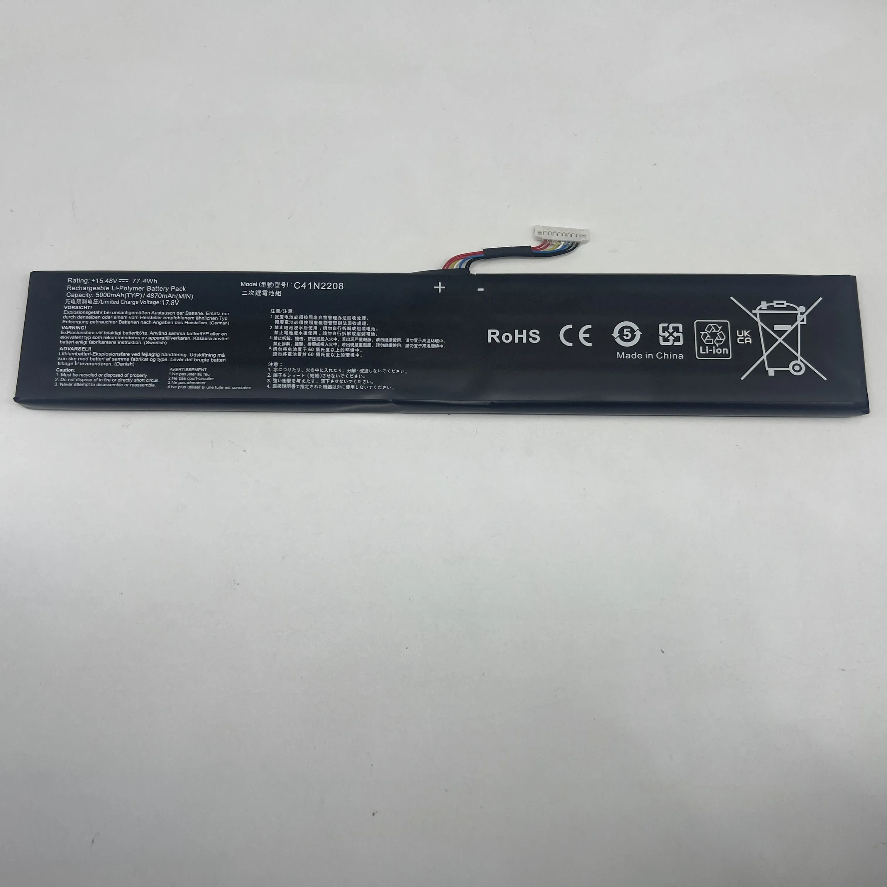BLCWL New Battery  C41N2208  for ASUS ROG ALLY Gaming Handheld Series PC71L/RC71L Free all Tools