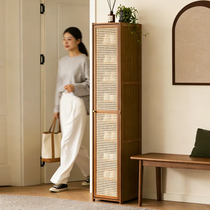 

Shoe cabinet household entrance extremely narrow small shoe rack multi-layer indoor good-looking simple storage cabinet