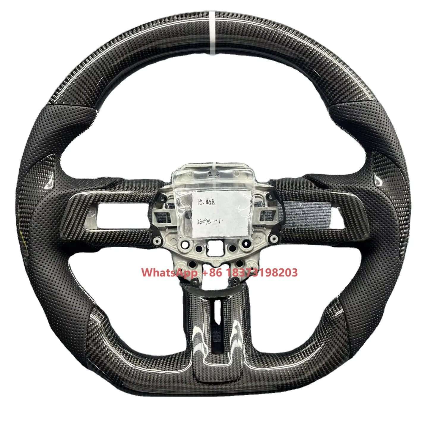 

Hot-Selling Carbon Fiber Steering Wheel for Mustang 2015-2017,2018-2022
