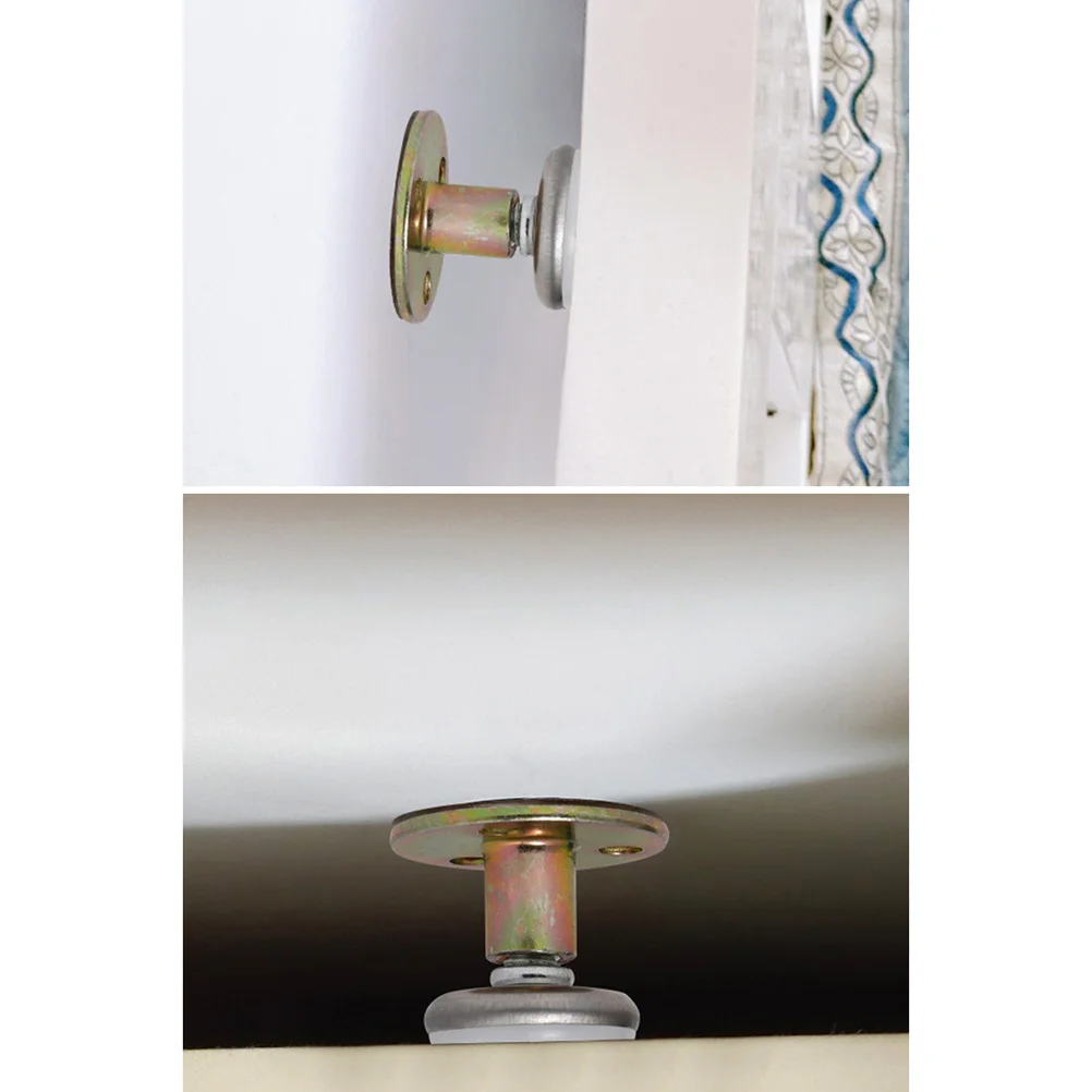 2 قطعة مثبتات سرير من الفولاذ المقاوم للصدأ قابلة للتعديل مثبتات مضادة للانحلاق مضادة للتصادم دعم أداة قوية لغرفة النوم المنزلية #2