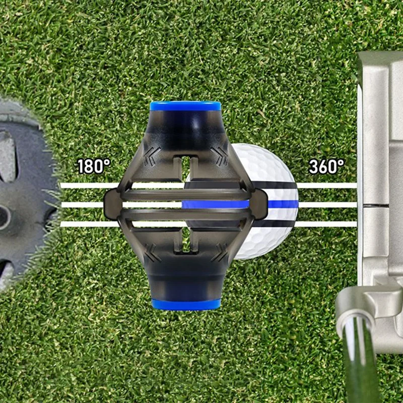 Вращающаяся линия для гольфа, эргономичный инструмент для выравнивания и размещения, маркер для линии гольфа, маркер-ручка