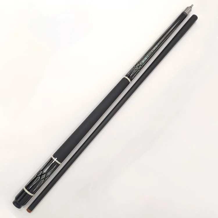 Ready to Ship Durable and High Quality 13mm Tip Two-Piece Fiber Cue Stick for Billiard Sports Use and Pool Games