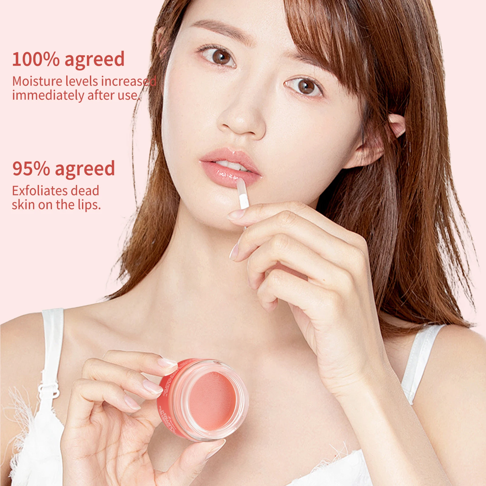 20g Strawberry collagen protein Moisturizing Lip Mask