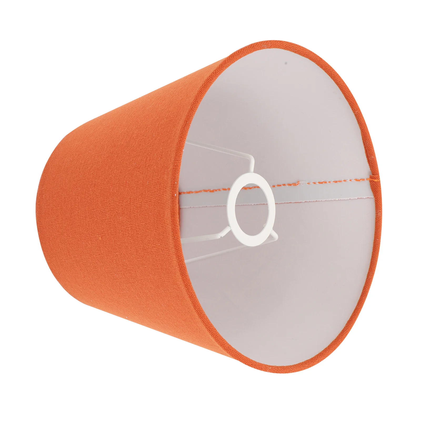 

Barrel Lamp Shade Drum Style E14 Socket Cloth Iron Table Lamp Cover For Bedside Desk Home Lighting Modern Vintage Light