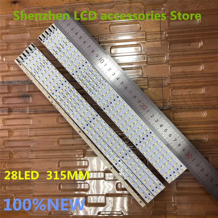 Cho Trái Và Phải Cho TCL L50E5000A Bài Đèn V500H1-LS5-TREM6/TLEM6 1 Cái = 28LED 315MM Chất Lượng Tốt 100%