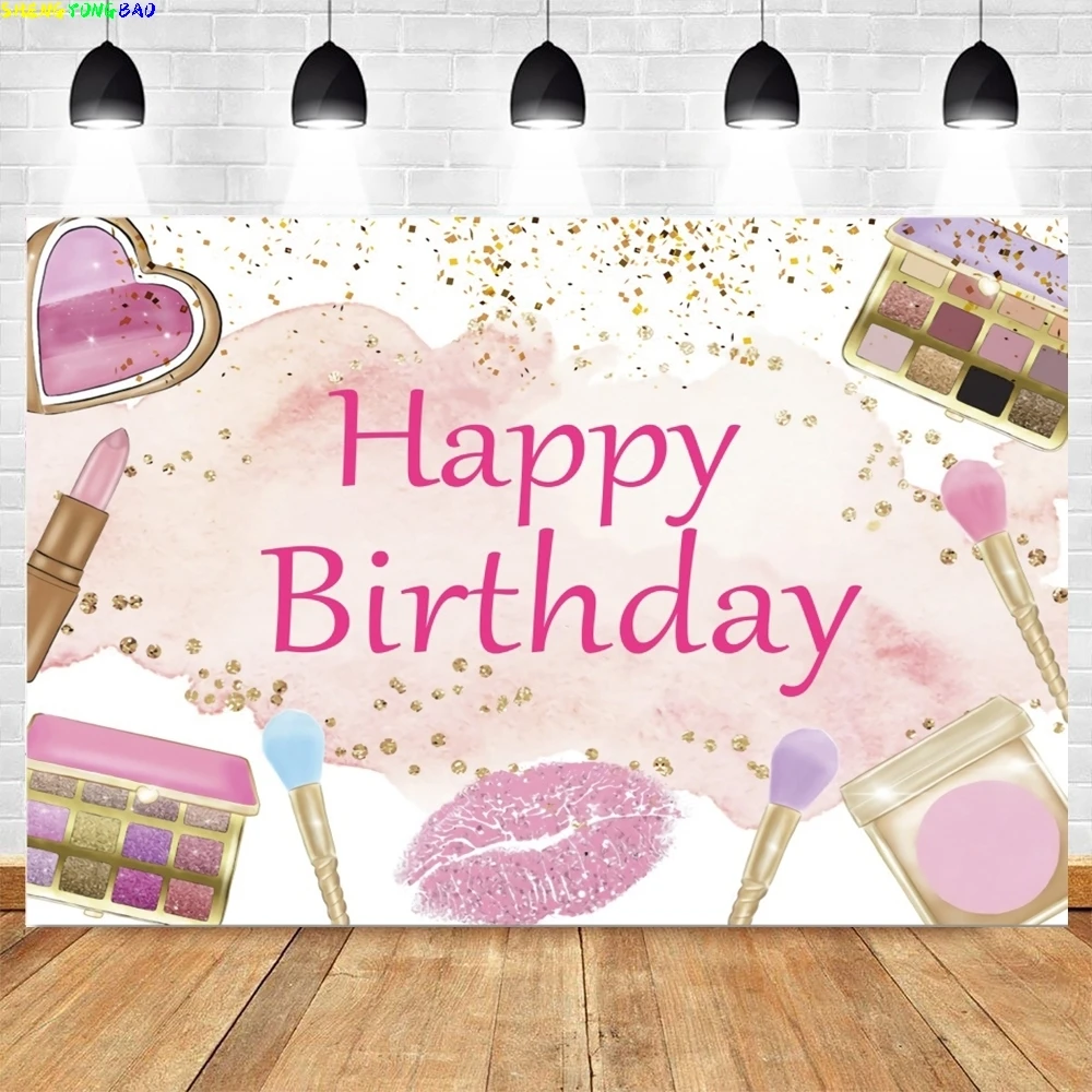 스파 파티 배경 립스틱 뷰티 메이크업 소녀 생일 파티  - Beauty And Makeup Studio 리뷰 및 가격