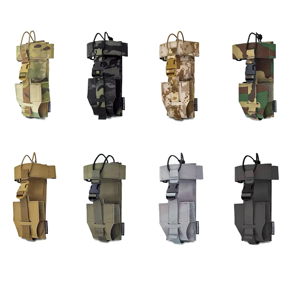 Outdoor Universal Radio Pouch Walkie Talkie Bag Interphone Package Vest Molle Side Bag for PRC152/MPU5/XTS