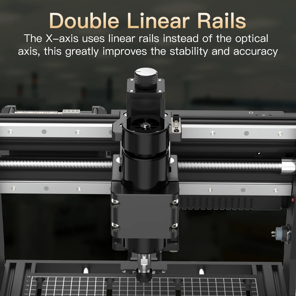 TWOWIN CNC 3020 Plus Laser Engraver Metal Engraving CNC Machine 500W Spindle GRBL Control DIY Milling Machine Wood Router