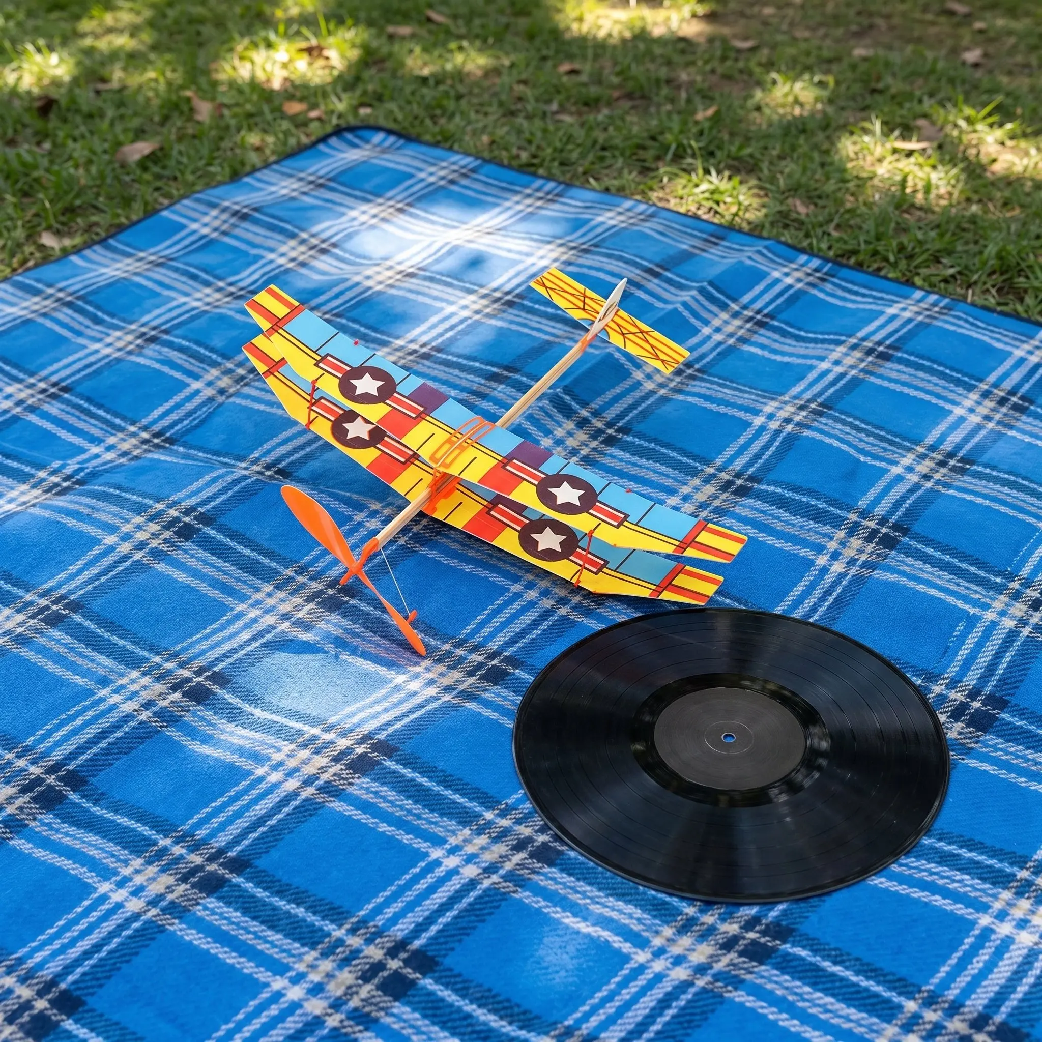 

2Pcs Premium Rubber Band Driven Biplane Glider Plane for Children DIY Learning Activity Promotes Parent Child Bonding Fun Flight
