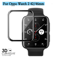 1/3/5pcs Full Protector Film For Oppo Watch 2 42/46mm 3D Composite Curved Cover Smart Watch Protector Screen film Not Glass