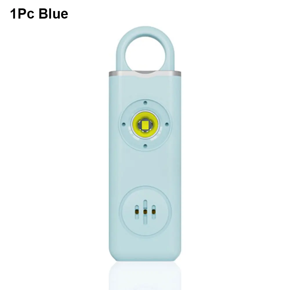 Awapow Persoonlijke Verdediging Alarm 130db Met Led Licht Oplaadbare Zelfverdediging Vrouw Veiligheid Alarm Sleutelhanger Nood Anti-Aanval