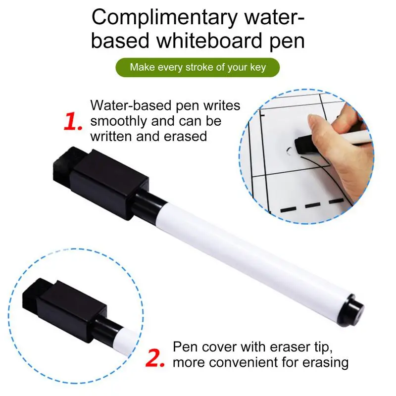 Volleyball Clipboard for Coaches Badminton White Board for Coaches Double-sided Ball Sports Demonstration Board Badminton