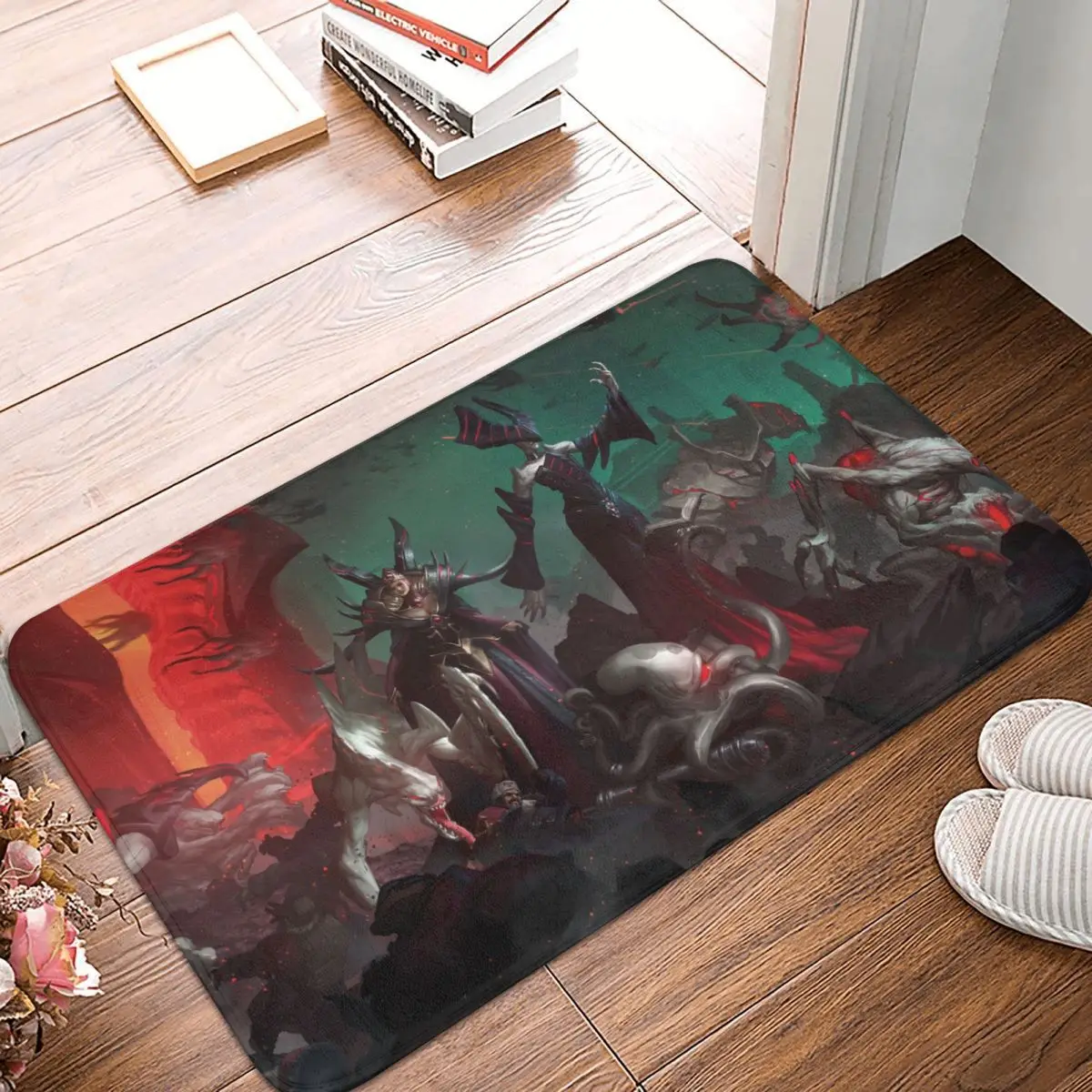 Witch Bath Non-Slip Carpet The Infernal Asylum Living Room Mat Welcome Doormat Floor Decoration Rug