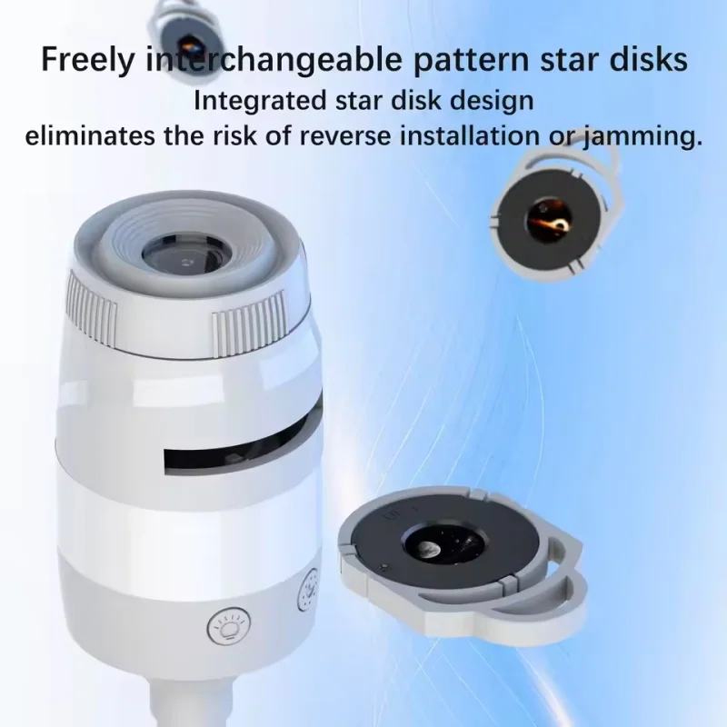 New Galaxy Projector Night Light USB Star Projector for Bedroom Ceiling Decor Adjustable Nebula & Starry Sky Atmosphere Lamp view 5