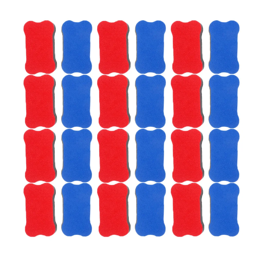 ممحاة السبورة البيضاء اللطيفة المحمولة الجافة القابلة للمسح للأطفال من مادة EVA على شكل عظمة سهلة التنظيف وسطح أملس للفصول الدراسية #4