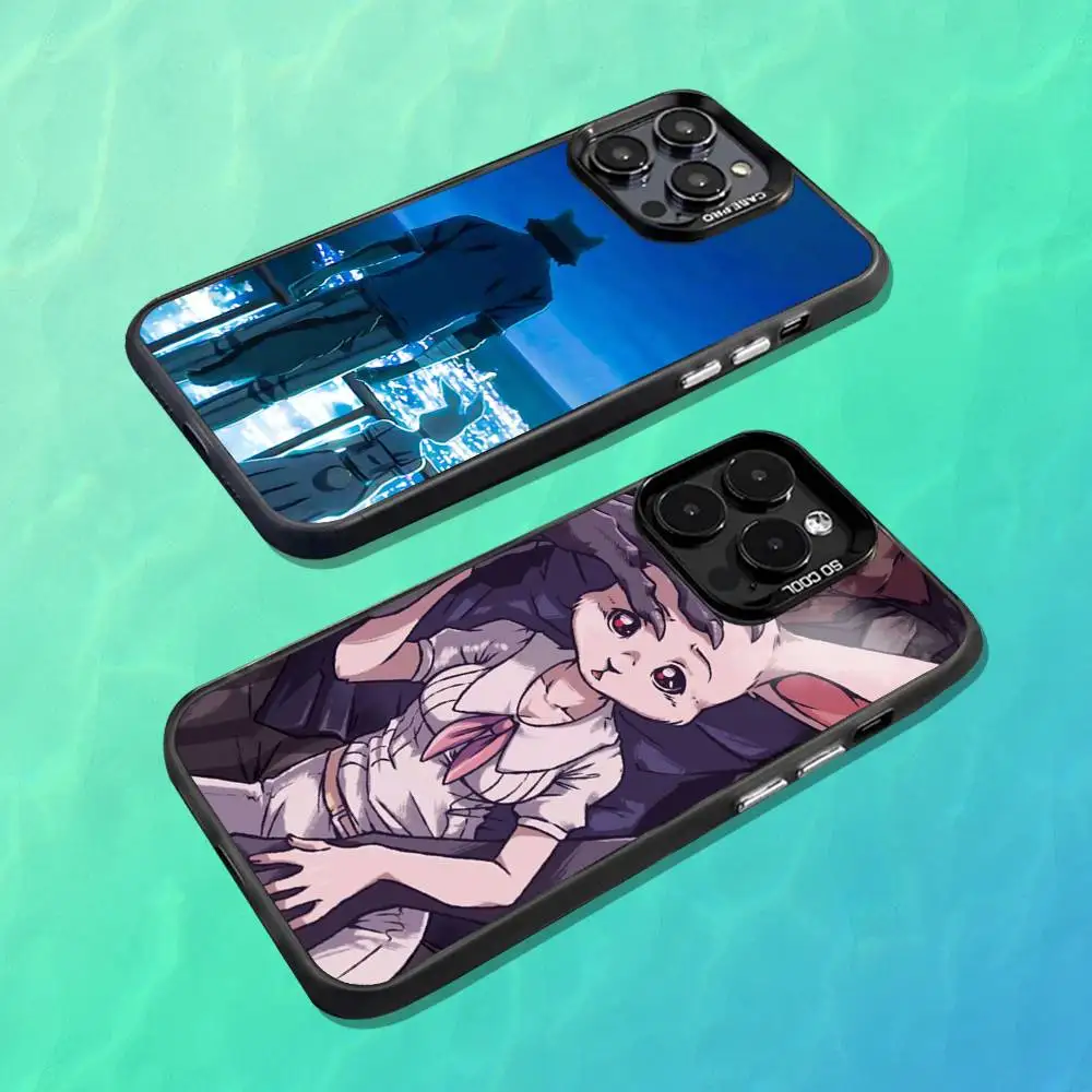 

Cute B-Beastars Anime Phone Case For iPhone 16,15,14,13,12,11,Mini,Pro,MAX Black Matte Shockproof Cover