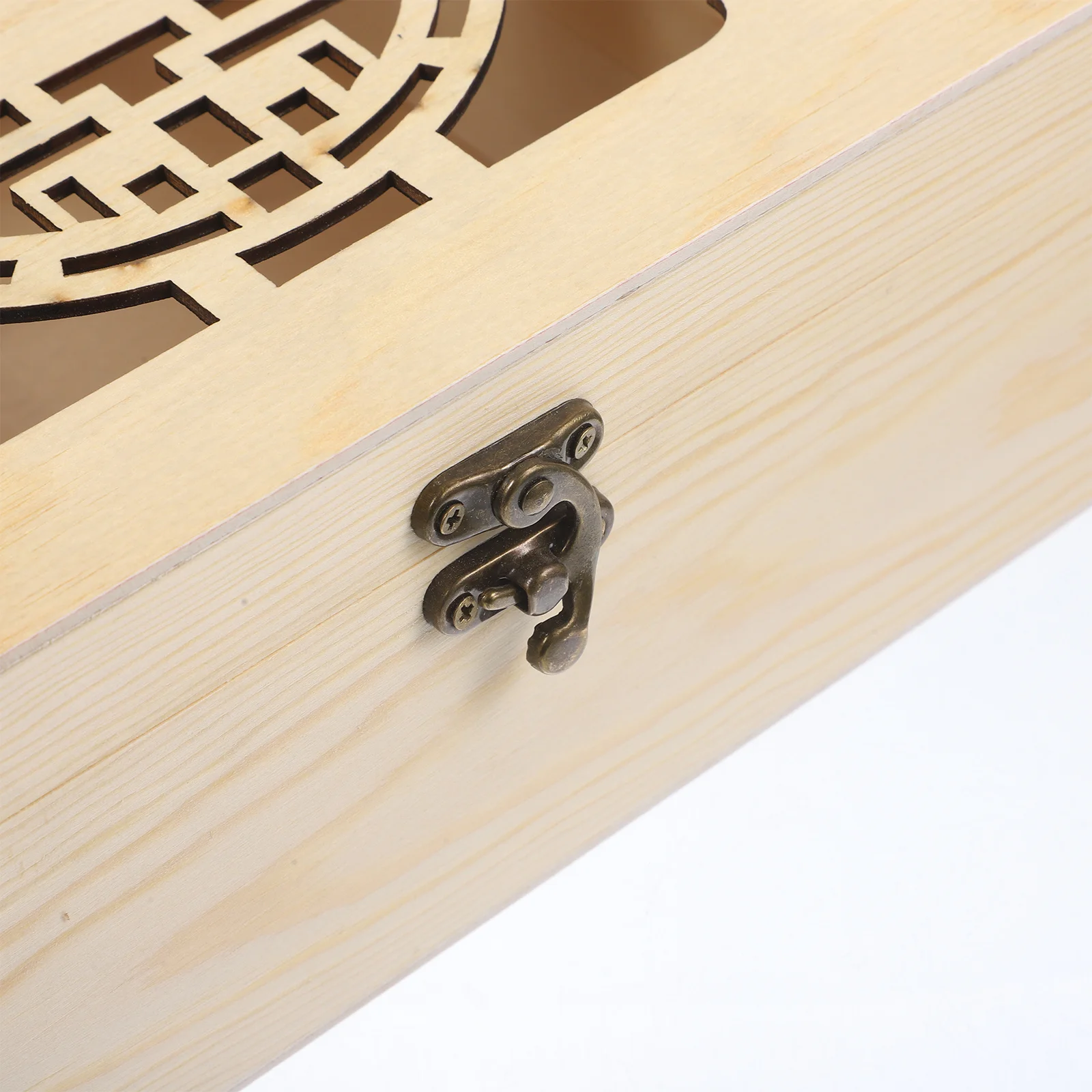 

Premium Wooden Wine Bottle Holder With Handle Rustic Style Party Wedding Birthday Decorative Storage Case Wine