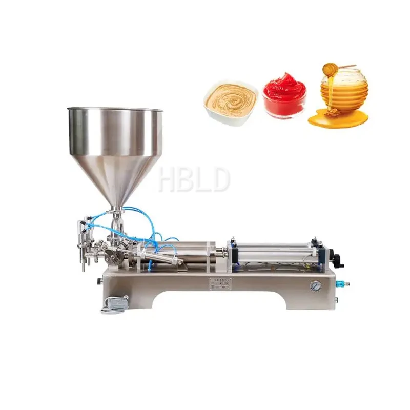 

Factory Price Peanut Butter Glass Bottle Filling Machine Commercial Double Head Filling Machine