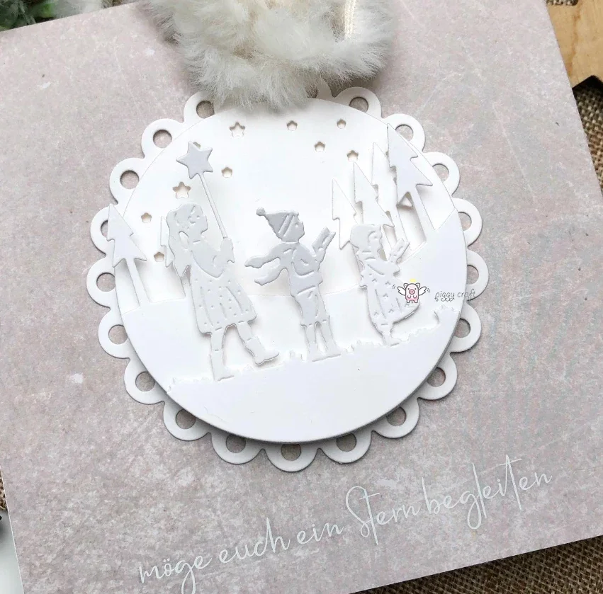 

New Craft metal cutting dies cut die mold Star stick prayer child Scrapbook paper craft knife mould blade punch stencils dies