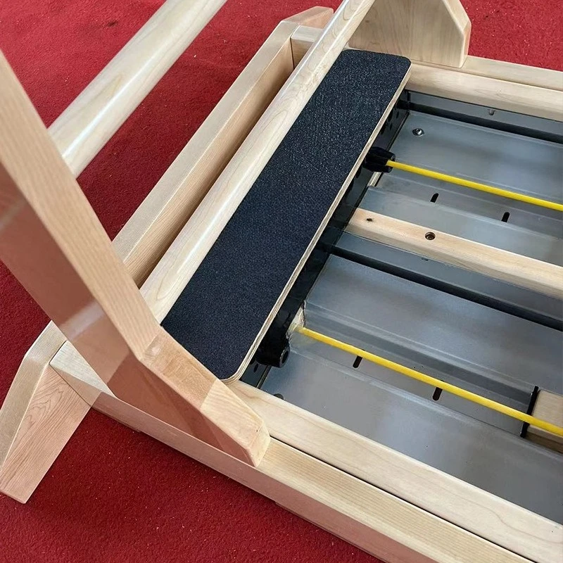White maple ladder bed core two-way slide bed for yoga studio