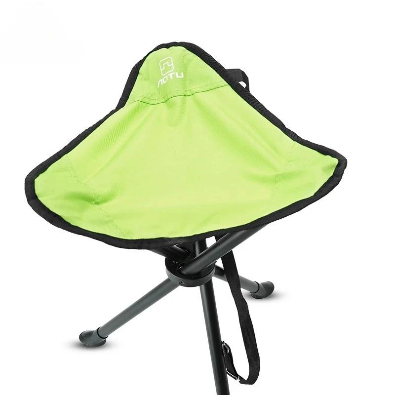 

Ultra Light Portable Tripod Folding Stool - Fishing Camping Queue Sketching Chair -Detachable Shoulder Strap -No Assembly Needed