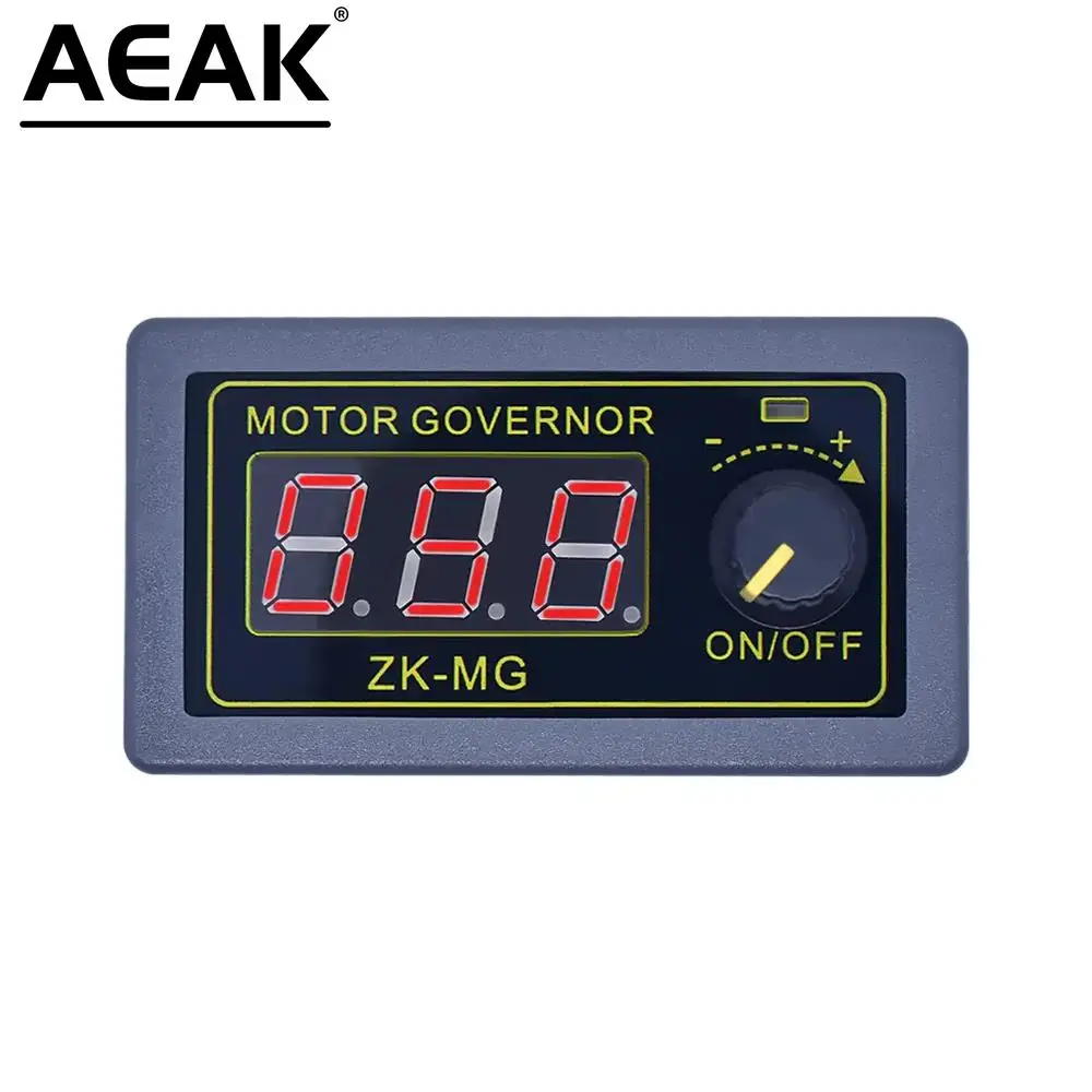 New ZK-MG 15A DC 5-30V 12v 24v 5A DC Motor Controller PWM Adjustable Speed Digital display encoder duty ratio frequency MAX