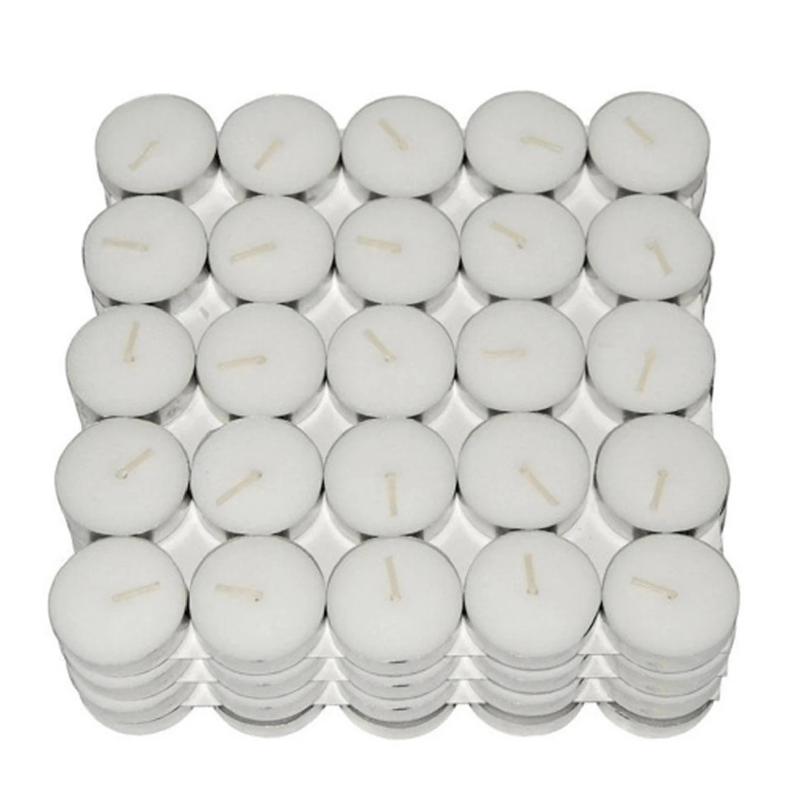 Tealight Candles Smokeless Tasteless White Tea Light Candles for Wedding Celebration 4 Hours Long Time Tea Light Candles