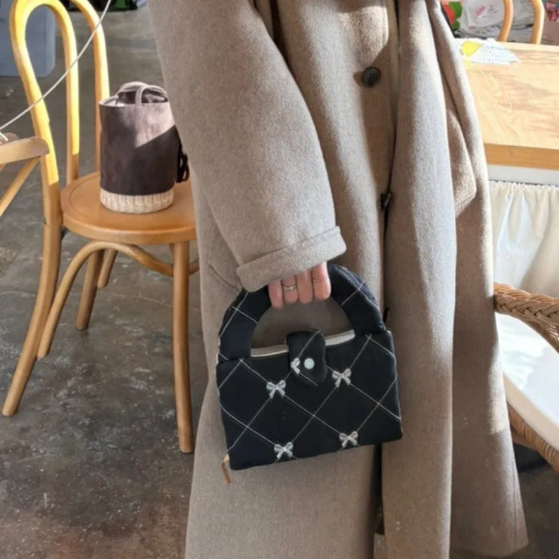 

1 embroidery book case with bow multi-purpose card case book certificate bag Travel abroad passport storage bag