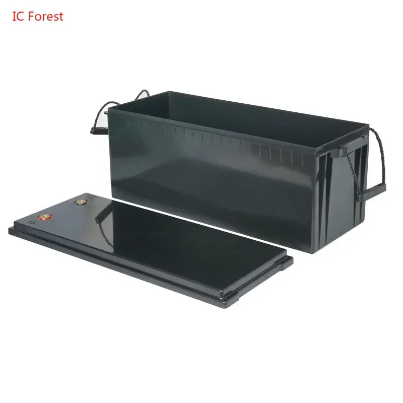 Lifepo4 Battery Storage Box Solar Yachts Battery 12V 24V 90/105/150Ah 160Ah 180Ah 200Ah 280Ah Battery Waterproof Plastic Case