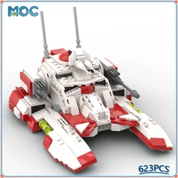 MOC Building Block TX-130 Legends DIY Assembly Bricks Starfighter Aircraft Collection Creative Display Toys Model Gifts 623PCS