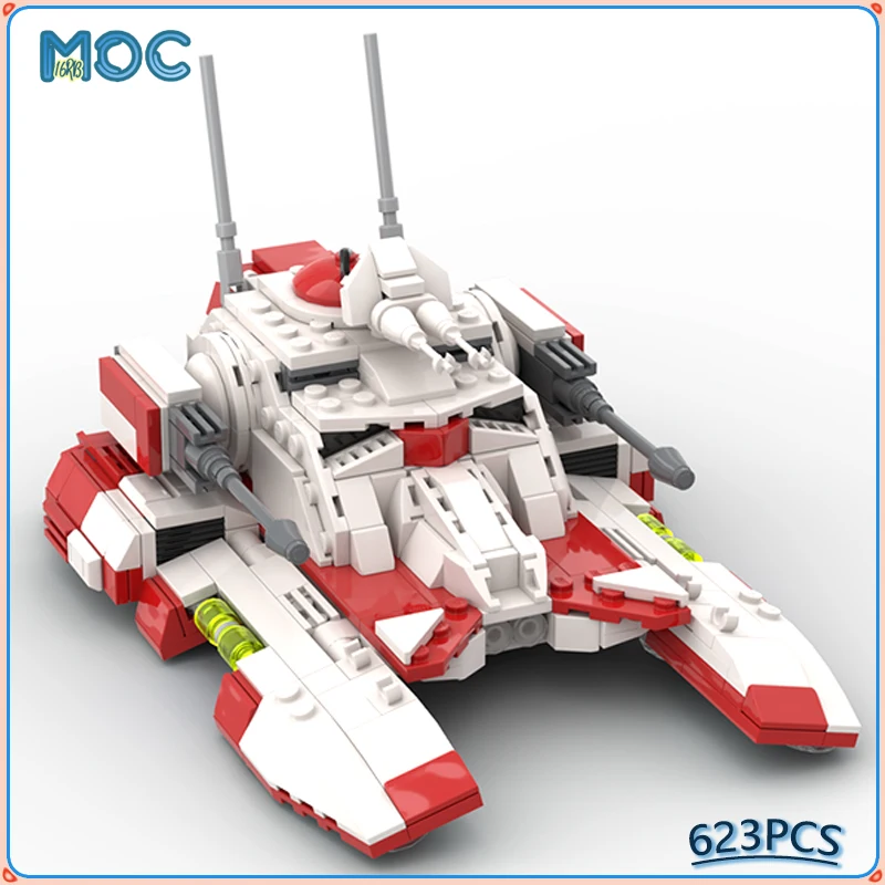 MOC Building Block TX-130 Legends MOC Bricks Starfighter Aircraft Toys Model DIY Assembly Set Festival Christmas Gifts 623PCS