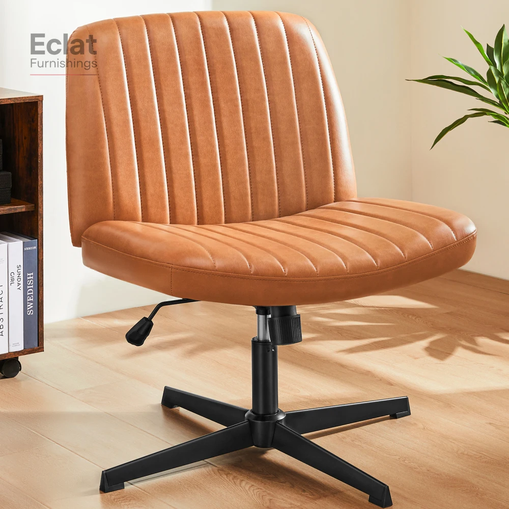 

Cross-Legged Chair,No Wheels Armless Swivel Home Office Chair,Computer chair, gaming chair, dressing chair, furniture,