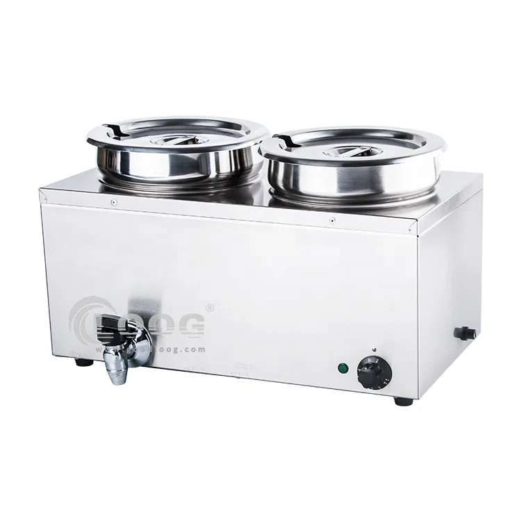 Commercial Stainless Steel Electric Soup Food Warmer Buffet Bain Marie For Kitchen Equipment