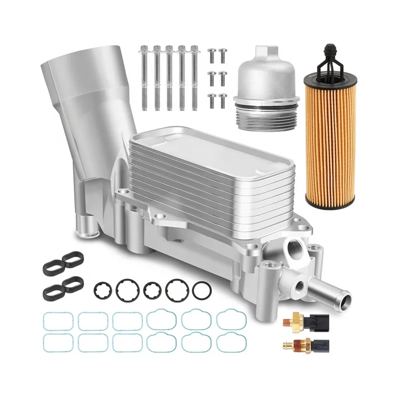 New 68105583af 926-959 Engine Oil Filter With Cooler Housing Adapter For 2011-2016 For Chrysler 200 300 2017-2018 Radiator Type