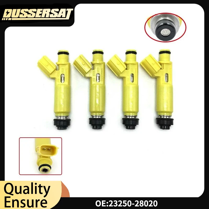 4 piecs best quality Brand New Fuel Injectors Auto Parts for Toyota RAV4 4V-2.0L 2001 2002 2003 oe 23250-28020 23250-0H010